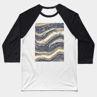 Natural polished marble and granite Baseball T-Shirt